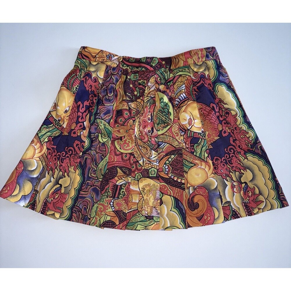 Sergio Tacchini Vintage Pleated Tennis Pickleball Court Skirt Size 10